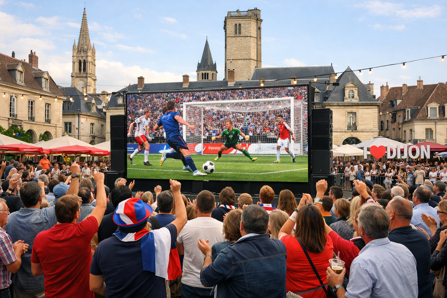 Location d’écran extérieur à Dijon