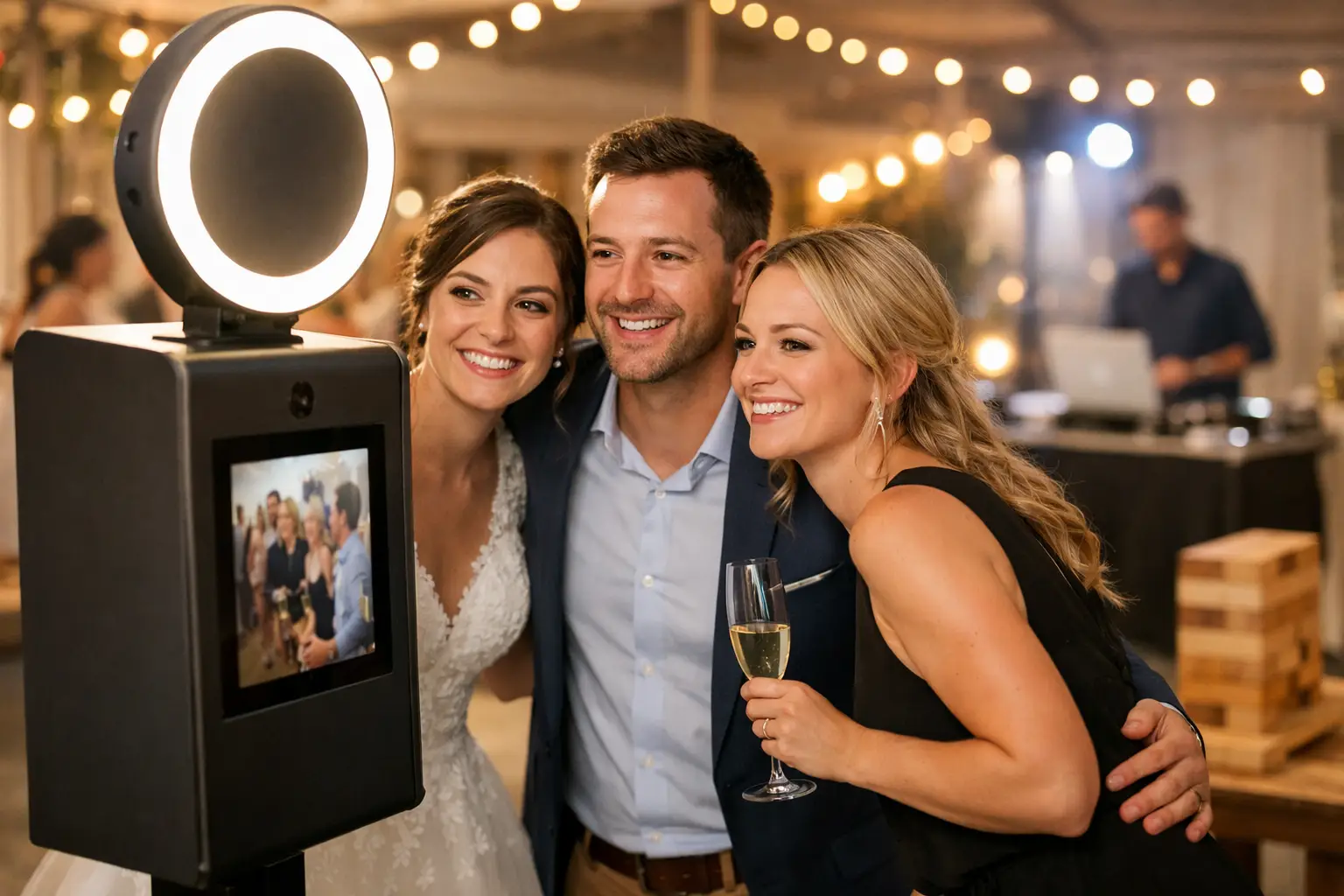 Location borne selfie événement réussie