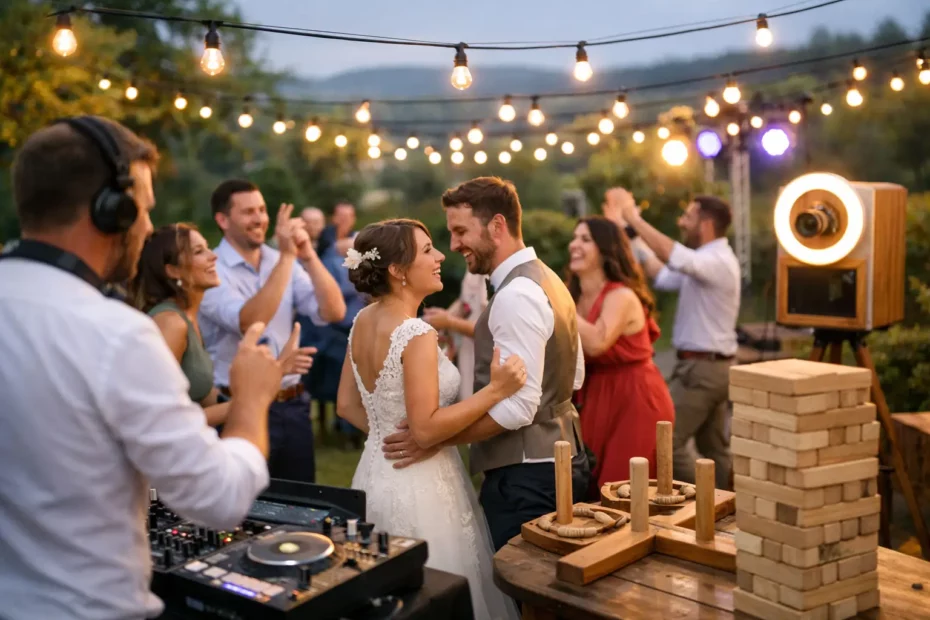 Animation mariage Bourgogne-Franche-Comté réussie