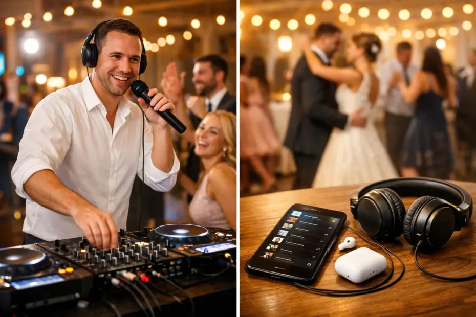 DJ animateur ou playlist mariage, que choisir ?